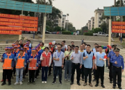 科(kē)麗特内河項目開展“綠城(chéng)閃耀志願紅(hóng) 文明實踐學雷鋒”的志願服務活動